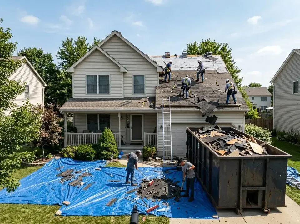 roof-replacement-debris-remova-004 — frequently asked questions, Cheapest Dumpster Rentals in Newburgh, IN